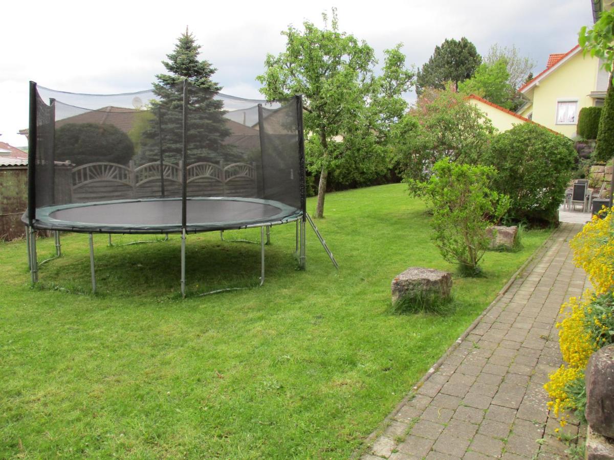 Ferienwohnung Messmer Mit Terrasse Heiligenborn Exterior foto